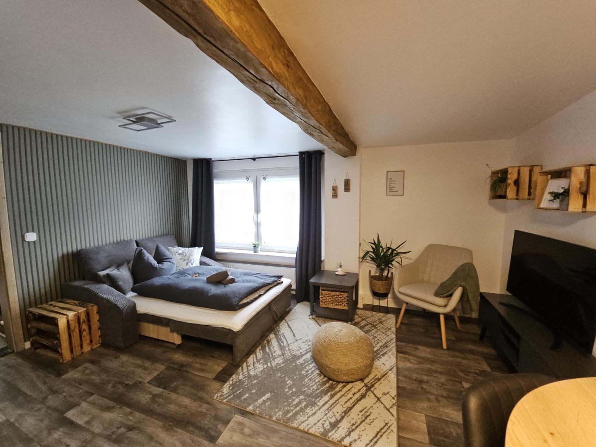 Weitefeld Gemuetliche Ferienwohnung Im Westerwald - "Ferienwohnung Grau" מראה חיצוני תמונה